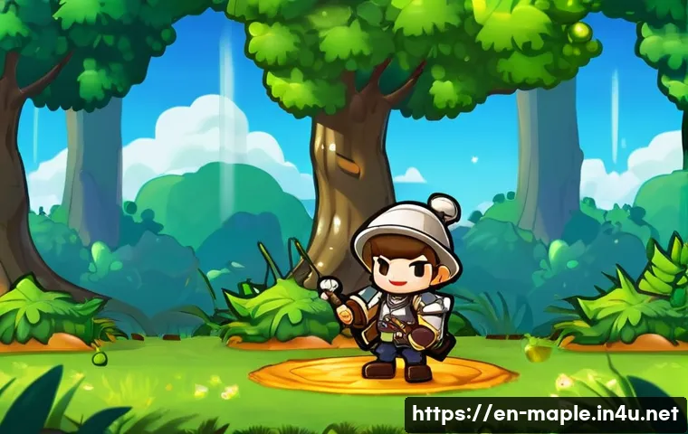 메이플스토리 이벤트 코인 효율 - **Prompt 1: Event Coin Grinding Efficiency** "A fully clothed, cheerful MapleStory character, a ...