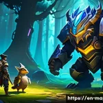 메이플스토리 메소 버는 법 - A vibrant fantasy game scene showcasing a skilled adventurer character equipped with legendary-tier ...